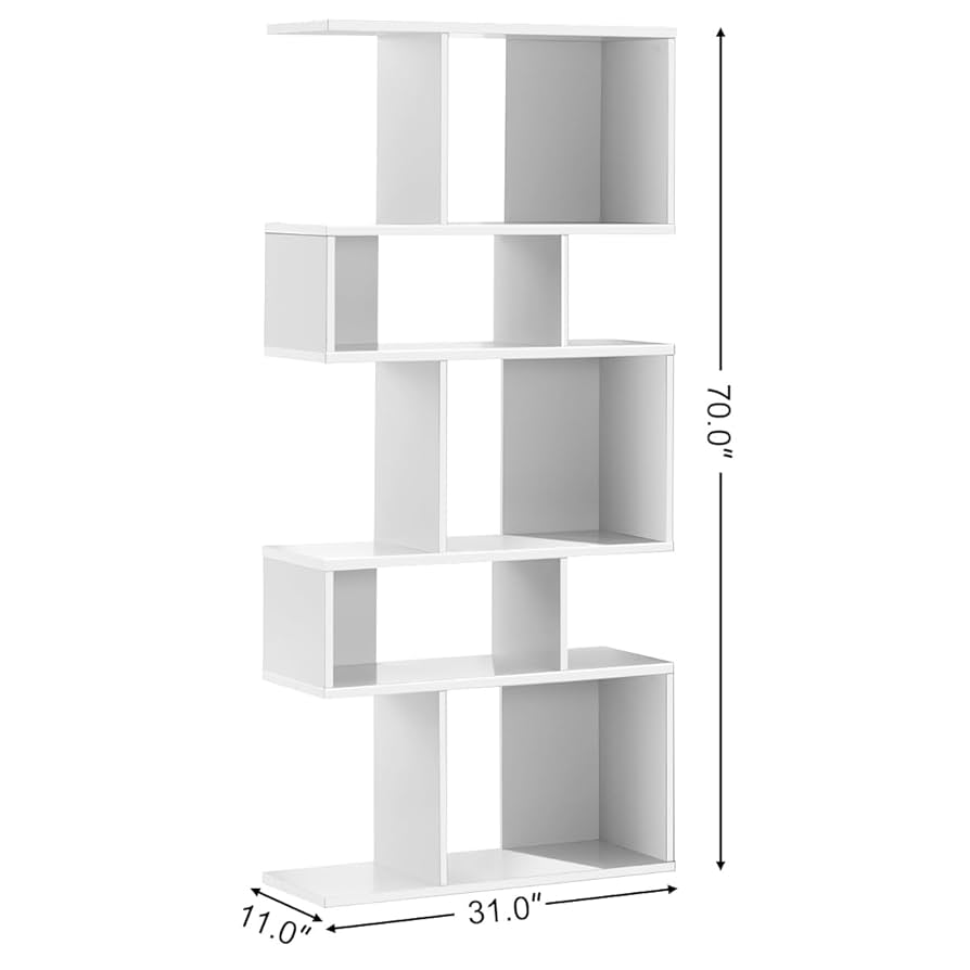 棚5 Amazon.co.jp: Giantex 自立型はしご本棚 5キューブ コーナー